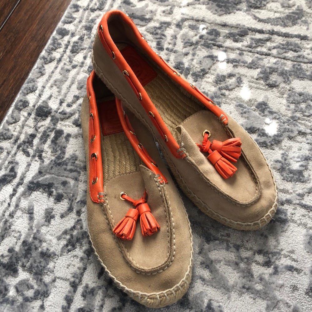 Tory Burch Suede Espadrilles